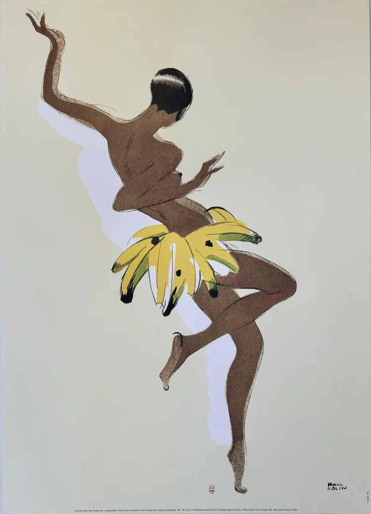 Paul Colin Josephine Baker banana Skirt Print @ — Peter Mars
